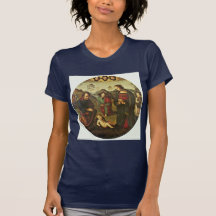 Nativity Tondo By Perugino Pietro (Best Quality) T-shirts