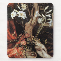 NATIVITY WITH WHITE LILLES - MAGIC OF CHRISTMAS MOUSEPAD
