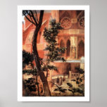 NATIVITY WITH WHITE LILLES - MAGIC OF CHRISTMAS PRINT