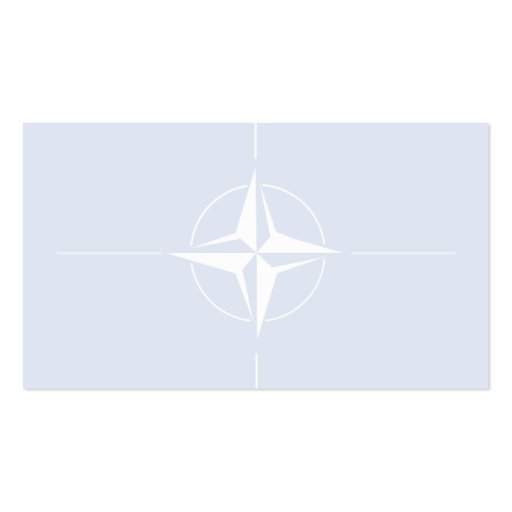 Nato Flag Business Card Templates (back side)