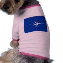 Nato Flag Dog Tee Shirt