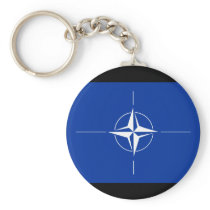 Nato Flag Keychain