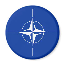 Nato Flag Refrigerator Magnets