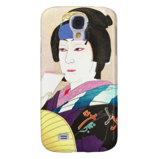 Natori Shunsen New Kabuki Portraits - Yaegiri Samsung Galaxy S4 Cover
