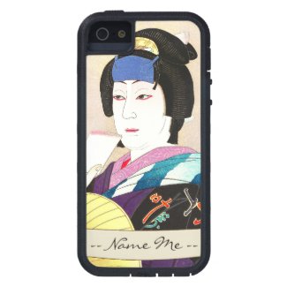 Natori Shunsen New Kabuki Portraits - Yaegiri iPhone 5 Cases