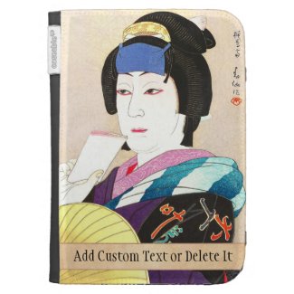Natori Shunsen New Kabuki Portraits - Yaegiri Kindle 3 Cover