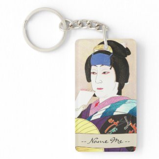 Natori Shunsen New Kabuki Portraits - Yaegiri Acrylic Key Chains