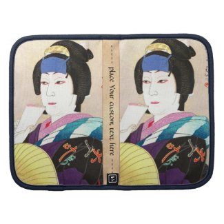 Natori Shunsen New Kabuki Portraits - Yaegiri Folio Planner