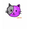 Natto-Cat T-shirt by catpants Natto-Cat T-shirt