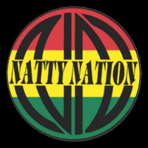 NATTY Logo Sticker by NATTYNATION NATTY Logo Sticker