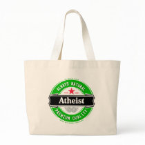 Natural Atheist Canvas Bag
