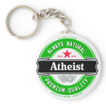 Natural Atheist Key Chains