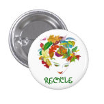 Natural Beauty ~ Button Recycle Leaves Nature