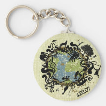 Natural Beauty - Preserve It! Key Chain