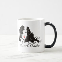 Natural black mugs