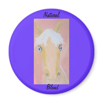 Natural Blond Fridge Magnet