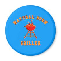 Natural Born Griller Products Fridge Magnets