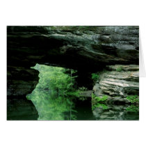 Natural Bridge, Pickett State Park, TN Greeting Cards