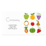 Natural Food Store Business Card