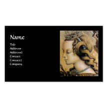 NATURAL HAIR  BEAUTY, JEWELRY MONOGRAM black pearl Business Card Template