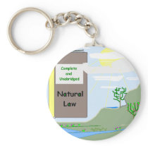 Natural Law Keychain keychains