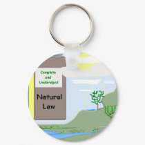 Natural Law Keychain by allinharmony Natural Law Keychain