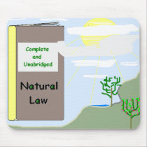 Natural Law Mousepad by allinharmony Natural Law Mousepad