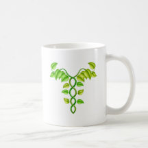 Natural or alternative medicine concept coffee mugs