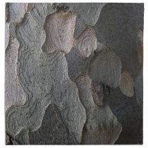 Natural Organic Brown Tree Bark Texture Cloth Napkins