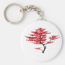 Natural Red Keychain