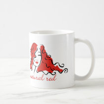 Natural red mugs