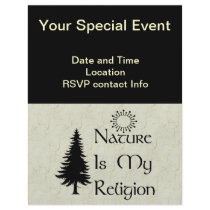 Natural Religion Flyer