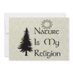 Natural Religion Personalized Invites