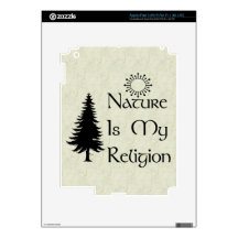 Natural Religion iPad 3 Decal