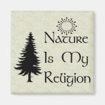 Natural Religion Refrigerator Magnet