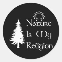 Natural Religion Stickers