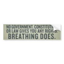 Natural Rights Bumper Sticker