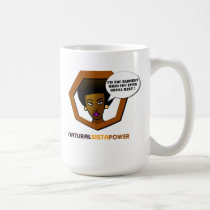 Natural Sista Power Cafe Mug mugs