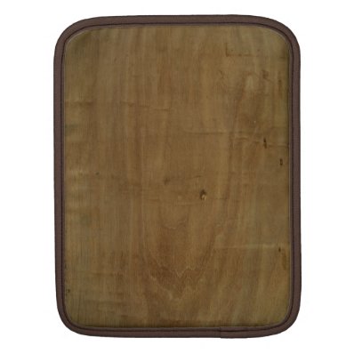 Natural swirl light wood wooden iPad sleeve