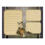 Natural Witch Keepsake Paper Personalized Letterhead