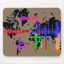Natural World Black mousepads by limber100 Natural World Black mousepads