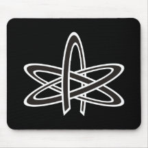Naturalist Atom Mouse Pad