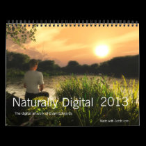 Naturally Digital 2013 Calendar calendars