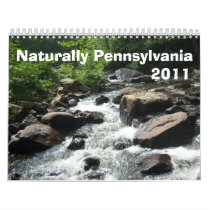 Naturally Pennsylvania Wall Calendar