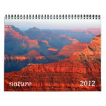 nature 2012 calendar