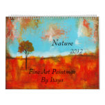 Nature 2012 Huge Calendar Fine Art Paintings