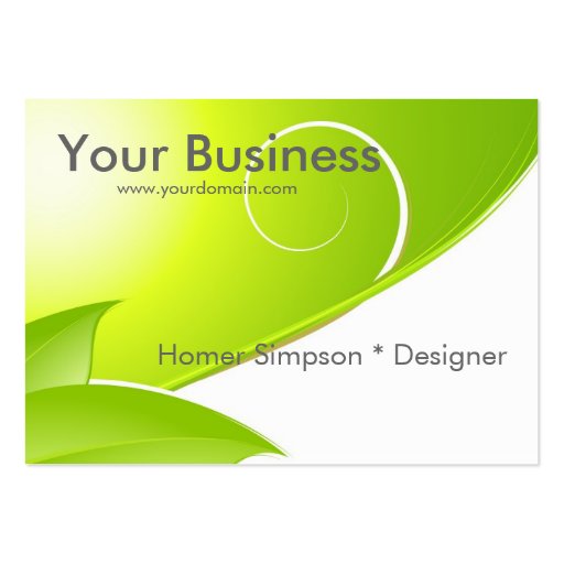 Nature Abstract Business Card