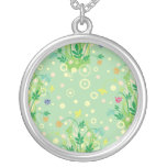 Nature Abstract Pendant Necklace