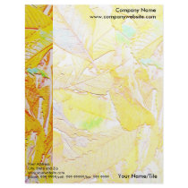 Nature/Autumn Colors Letterhead