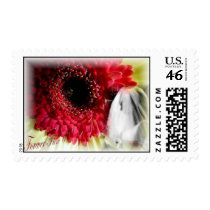 Nature Blooms A Bride postage